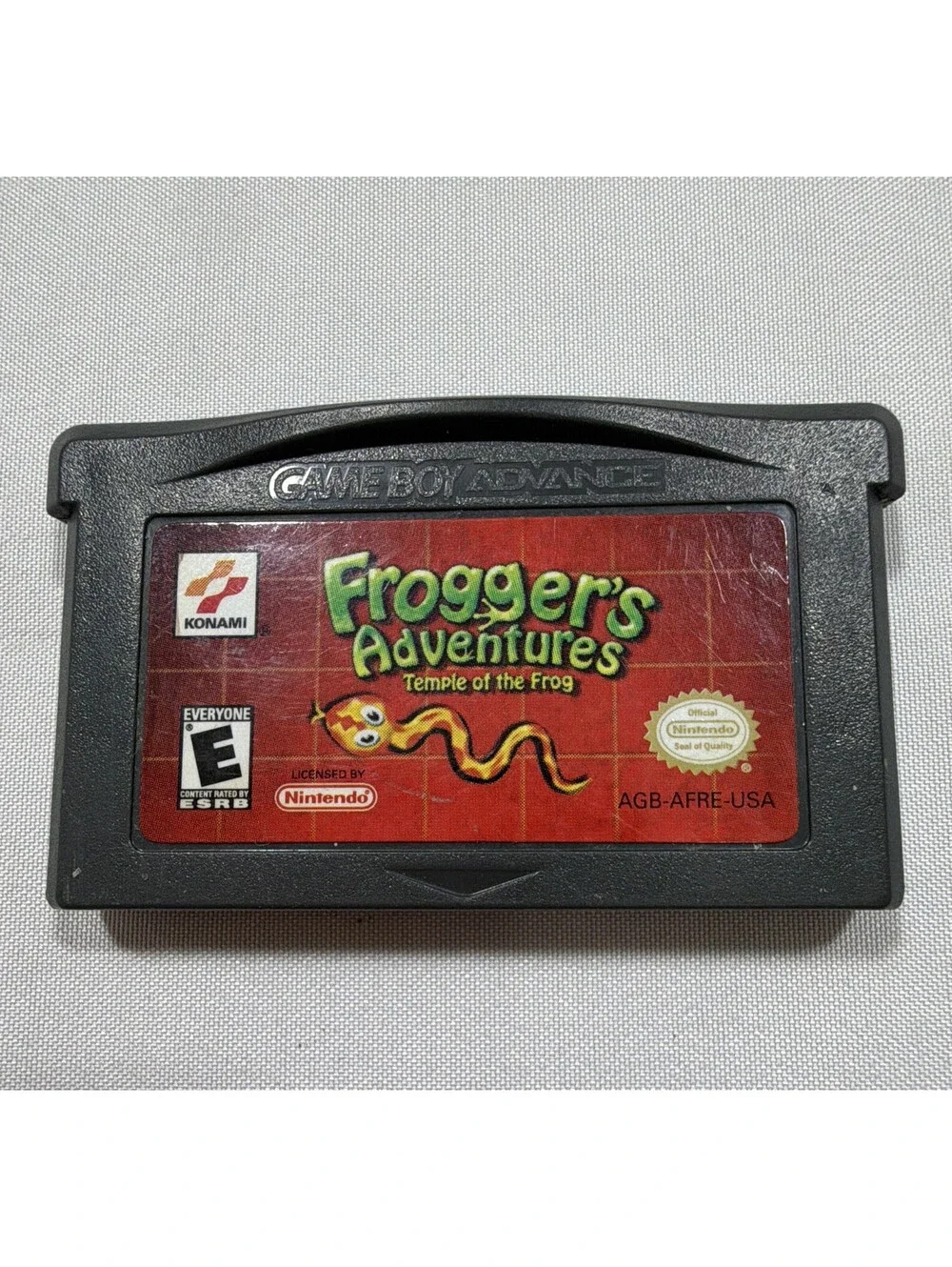 Konami Frogger's Adventures: Temple of the Frog GBA Frogger Series E NTSC-U/C